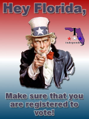Voter registration - registering to vote in florida